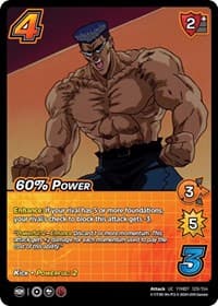 60% Power - Yu Yu Hakusho: Dark Tournament - UniVersus card