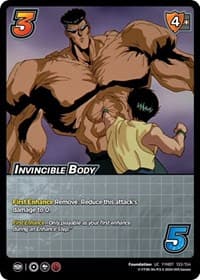 Invincible Body - Yu Yu Hakusho: Dark Tournament - UniVersus card