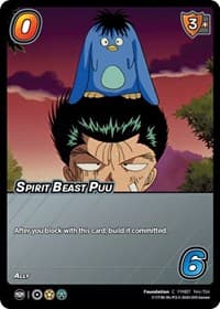 Spirit Beast Puu - Yu Yu Hakusho: Dark Tournament - UniVersus card