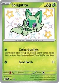 Sprigatito - 076 - SV: Scarlet & Violet Promo Cards - Pokemon card