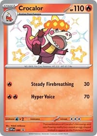 Crocalor - 080 - SV: Scarlet & Violet Promo Cards - Pokemon card