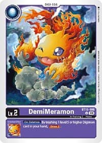 DemiMeramon - Exceed Apocalypse - Digimon Card Game card
