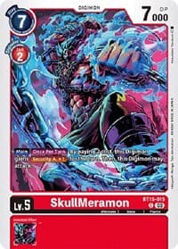 SkullMeramon - Exceed Apocalypse - Digimon Card Game card