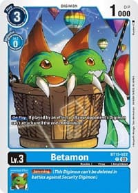 Betamon - Exceed Apocalypse - Digimon Card Game card