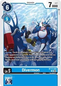 Divermon - Exceed Apocalypse - Digimon Card Game card