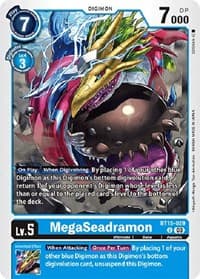 MegaSeadramon - Exceed Apocalypse - Digimon Card Game card
