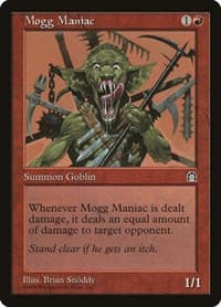 Mogg Maniac - Stronghold - Magic: The Gathering card