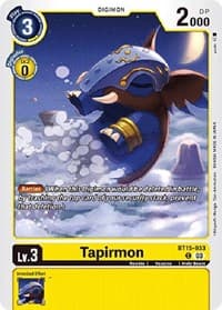 Tapirmon - Exceed Apocalypse - Digimon Card Game card