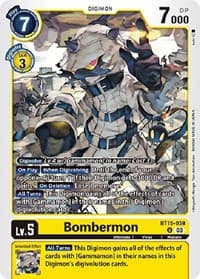 Bombermon - Exceed Apocalypse - Digimon Card Game card