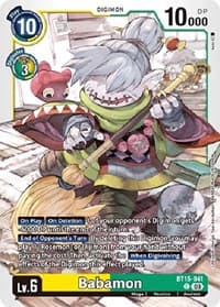 Babamon - Exceed Apocalypse - Digimon Card Game card