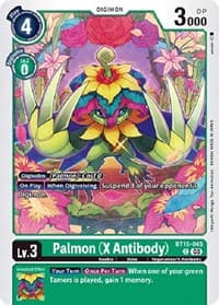 Palmon (X Antibody) - Exceed Apocalypse - Digimon Card Game card