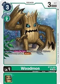 Woodmon - Exceed Apocalypse - Digimon Card Game card