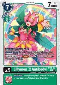 Lillymon (X Antibody) - Exceed Apocalypse - Digimon Card Game card