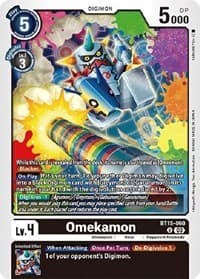 Omekamon - Exceed Apocalypse - Digimon Card Game card