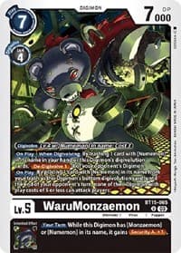 WaruMonzaemon - Exceed Apocalypse - Digimon Card Game card