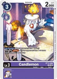 Candlemon - Exceed Apocalypse - Digimon Card Game card