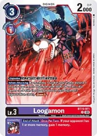 Loogamon - Exceed Apocalypse - Digimon Card Game card