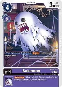 Bakemon - Exceed Apocalypse - Digimon Card Game card