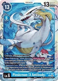 Plesiomon (X Antibody) - Exceed Apocalypse - Digimon Card Game card