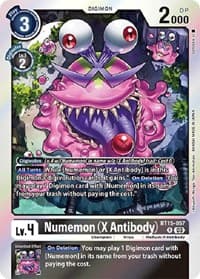 Numemon (X Antibody) - Exceed Apocalypse - Digimon Card Game card