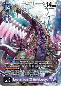 Leviamon (X Antibody) - Exceed Apocalypse - Digimon Card Game card