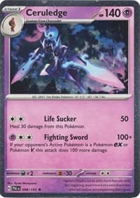 Ceruledge - 098/193 (Cosmos Holo) - Miscellaneous Cards & Products - Pokemon card
