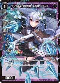 Fuyuki Hakase, Code 2434 - Collab Booster: Nijisanji Diva - WIXOSS card