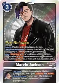 Marvin Jackson - Exceed Apocalypse Pre-Release Cards - Digimon Card Game card