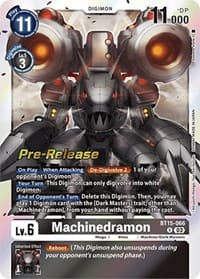 Machinedramon - Exceed Apocalypse Pre-Release Cards - Digimon Card Game card