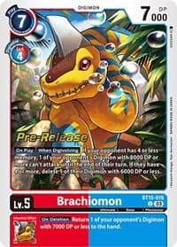 Brachiomon - Exceed Apocalypse Pre-Release Cards - Digimon Card Game card