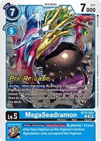 MegaSeadramon - Exceed Apocalypse Pre-Release Cards - Digimon Card Game card