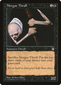 Morgue Thrull - Stronghold - Magic: The Gathering card