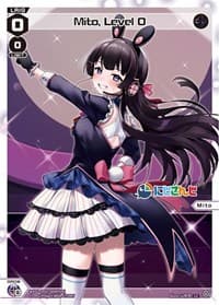 Mito, Level 0 (Parallel Foil) - Collab Booster: Nijisanji Diva - WIXOSS card
