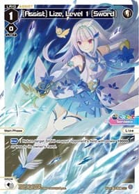[Assist] Lize, Level 1 [Sword] (Parallel Foil) - Collab Booster: Nijisanji Diva - WIXOSS card