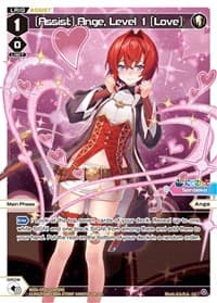 [Assist] Ange, Level 1 [Love] (Parallel Foil) - Collab Booster: Nijisanji Diva - WIXOSS card