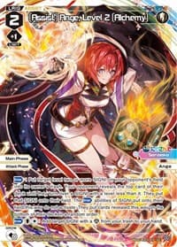 [Assist] Ange, Level 2 [Alchemy] (Parallel Foil) - Collab Booster: Nijisanji Diva - WIXOSS card