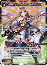 Furen E Lustario, Code 2434 (SRP) - Collab Booster: Nijisanji Diva - WIXOSS card