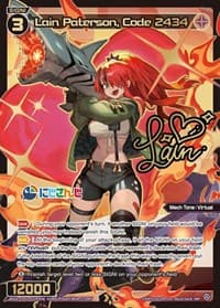 Lain Paterson, Code 2434 (SRP) - Collab Booster: Nijisanji Diva - WIXOSS card