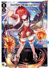 [Center] Ange, Level 1 (Parallel Foil) - Collab Booster: Nijisanji Diva - WIXOSS card