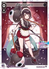 Toko, Level 0 (Parallel Foil) - Collab Booster: Nijisanji Diva - WIXOSS card