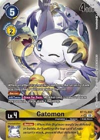 Gatomon (Alternate Art) - Exceed Apocalypse - Digimon Card Game card