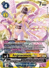 Angewomon ACE (Alternate Art) - Exceed Apocalypse - Digimon Card Game card