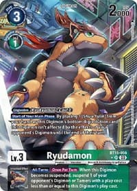 Ryudamon (Alternate Art) - Exceed Apocalypse - Digimon Card Game card