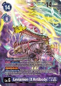 Leviamon (X Antibody) (Alternate Art) - Exceed Apocalypse - Digimon Card Game card