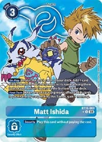 Matt Ishida (Alternate Art) - Exceed Apocalypse - Digimon Card Game card