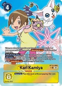 Kari Kamiya (Alternate Art) - Exceed Apocalypse - Digimon Card Game card