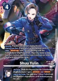 Shuu Yulin (Alternate Art) - Exceed Apocalypse - Digimon Card Game card