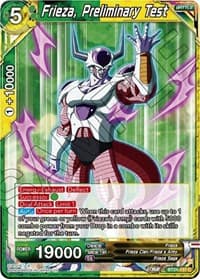 Frieza, Preliminary Test - Beyond Generations - Dragon Ball Super: Masters card