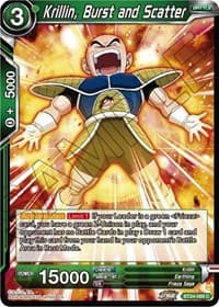 Krillin, Burst and Scatter - Beyond Generations - Dragon Ball Super: Masters card