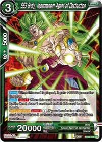 SS3 Broly, Impermanent Agent of Destruction - Beyond Generations - Dragon Ball Super: Masters card